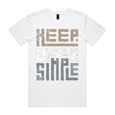 Keep Life Simple Staple Tee Thumbnail